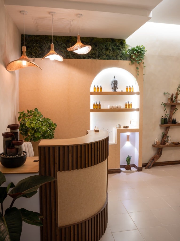 Recepción de Soul Holistic Spa